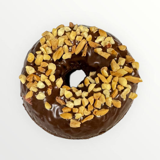 Chocolate Frosted With Peanut Cake