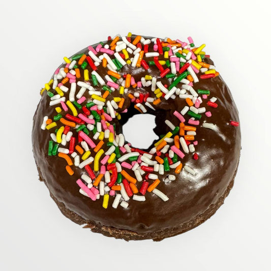 Double Chocolate Cake With Rainbow Sprinkle