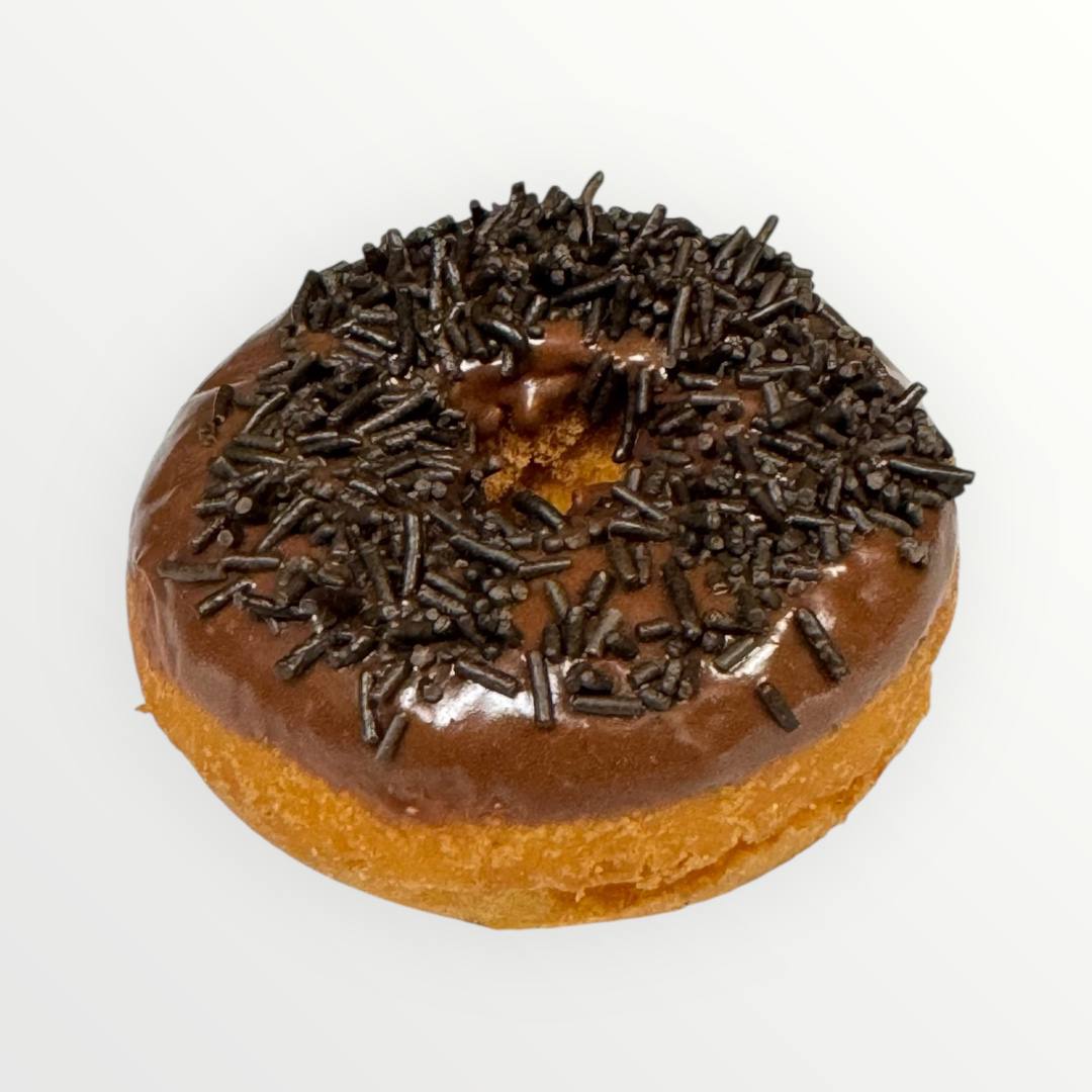 Chocolate Frosted With Chocolate Sprinkle Cake